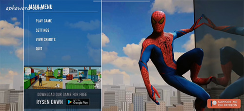 Download do APK de Homem-Aranha Jogo Minecraft para Android