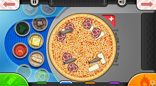 Papa's Pizzeria Gameplay Part 1: Into The Oven 