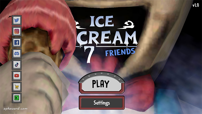 Ice Scream 7 Friends: Lis - New Game Over Scene (Fanmade)