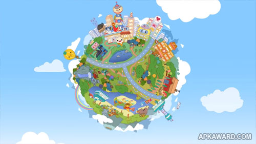 Toca Life World: Build stories MOD Unlocked 1.74 APK download free for  android